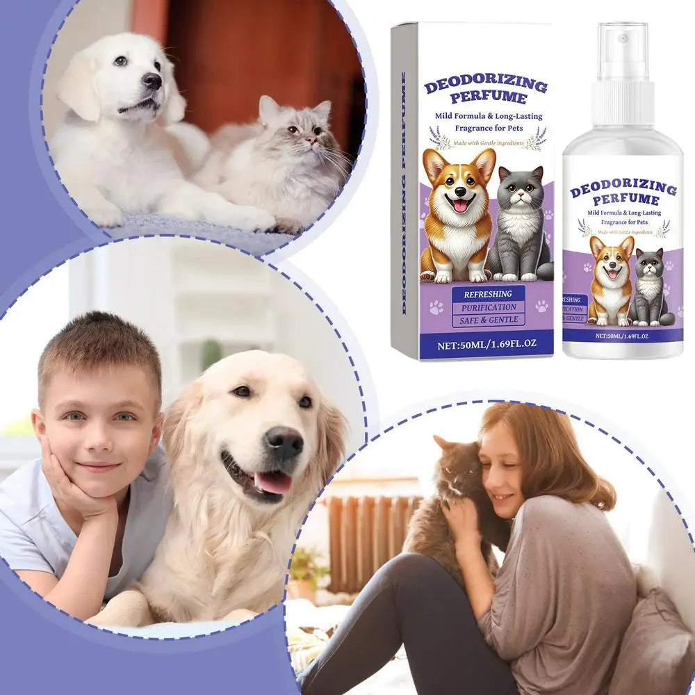Pet Odor Eliminator Spray Pet Deodorizer Smell Control Portable Dog Deodoriser Spray For Sofas Carpets Curtains And Car