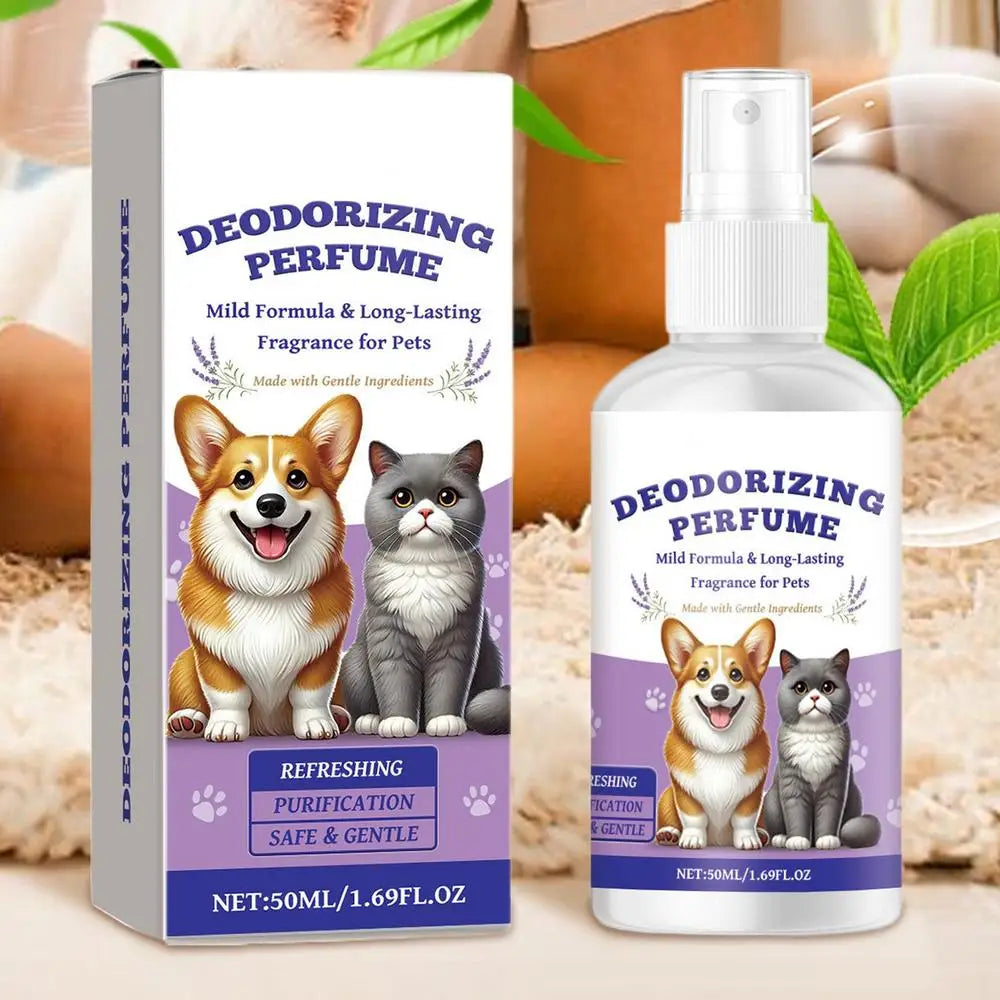 Pet Odor Eliminator Spray Pet Deodorizer Smell Control Portable Dog Deodoriser Spray For Sofas Carpets Curtains And Car