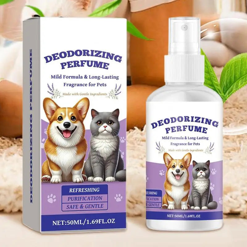 Pet Odor Eliminator Spray Pet Deodorizer Smell Control Portable Dog Deodoriser Spray For Sofas Carpets Curtains And Car