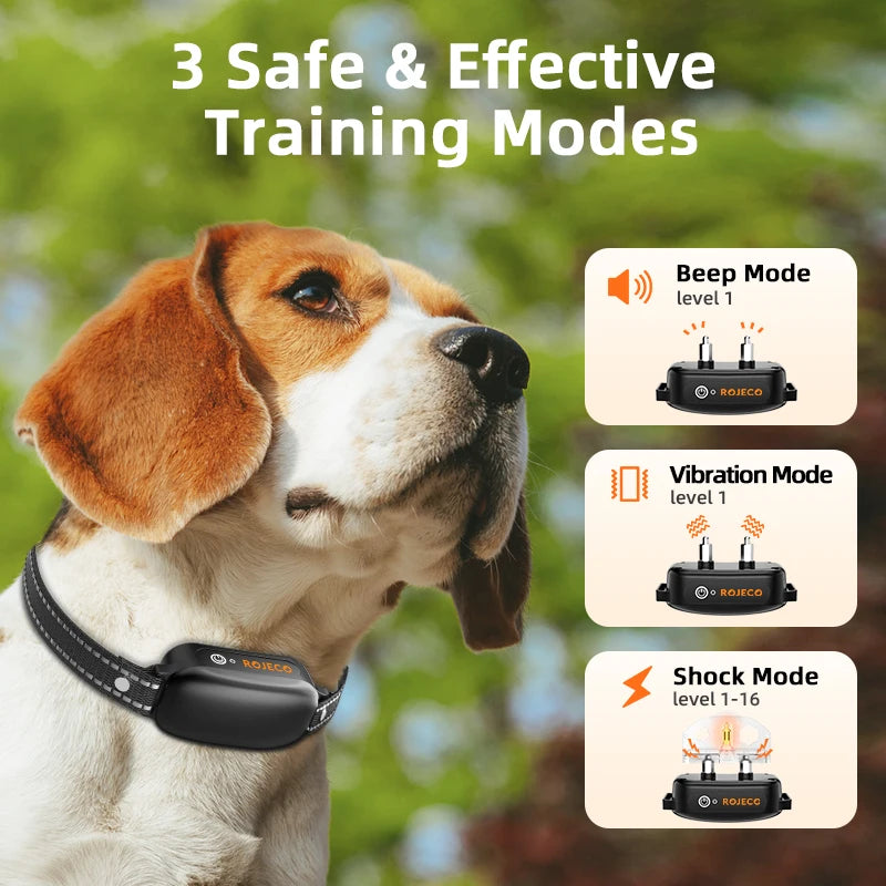 Vibrator Pet Dog Bark Stop Shock Collar